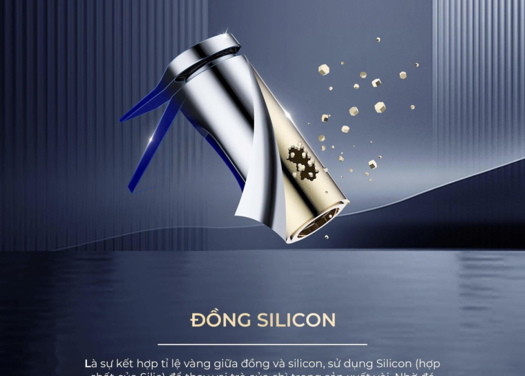 Đồng silicon - Bí mật tạo nên vòi sen JOMOO an toàn và cao cấp