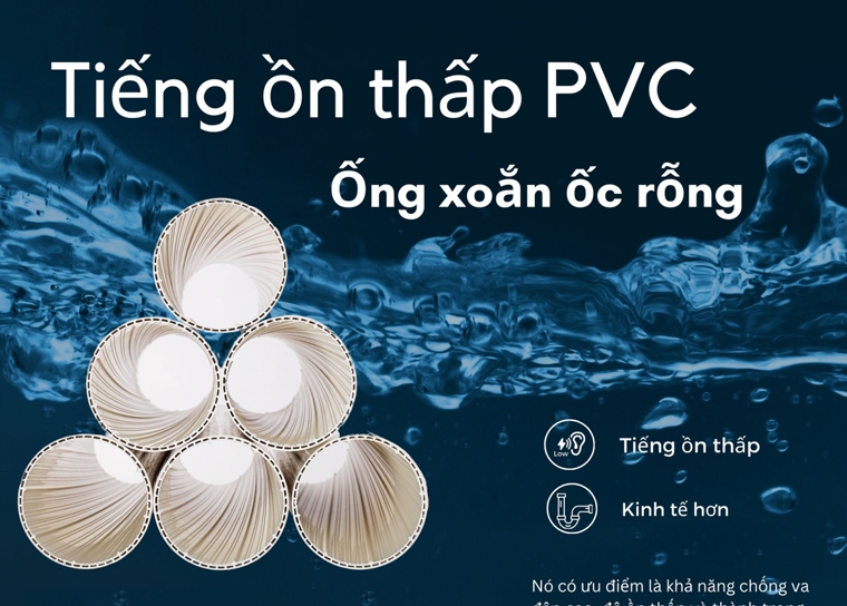 Ống thoát nước giảm âm uPVC - ZHONGCAI