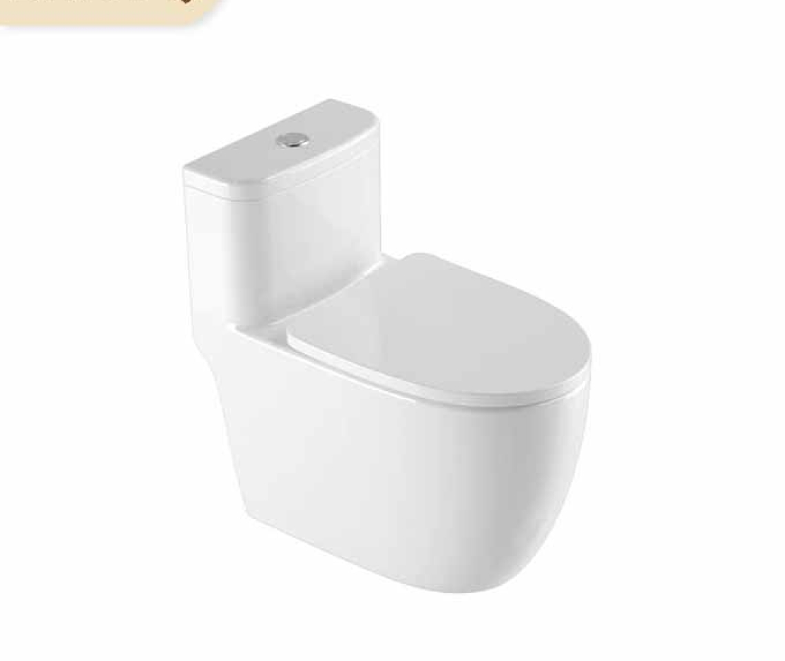 Bồn cầu liền khối vành kín cao cấp Basic Eden