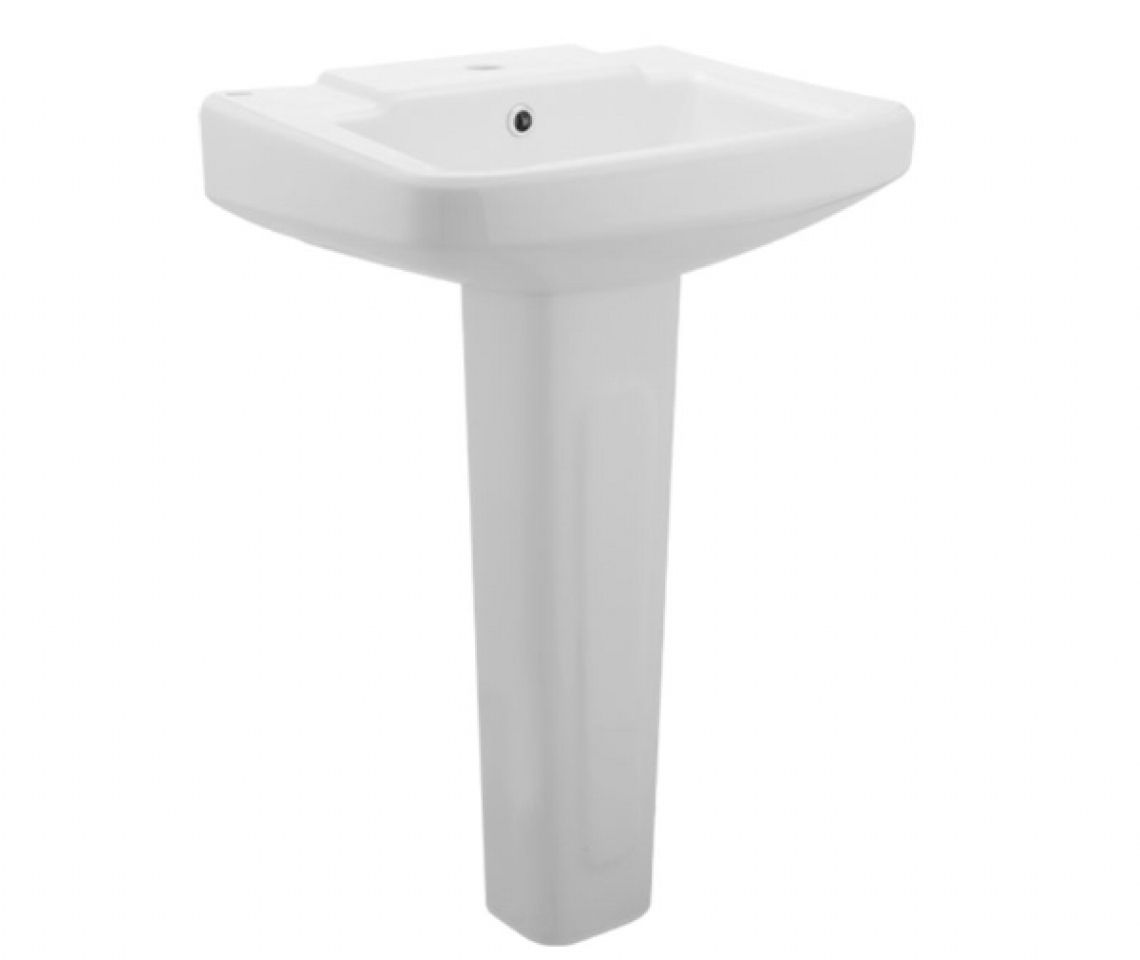 Chậu rửa treo tường ENGINEER kèm chân dài SW53111PJ