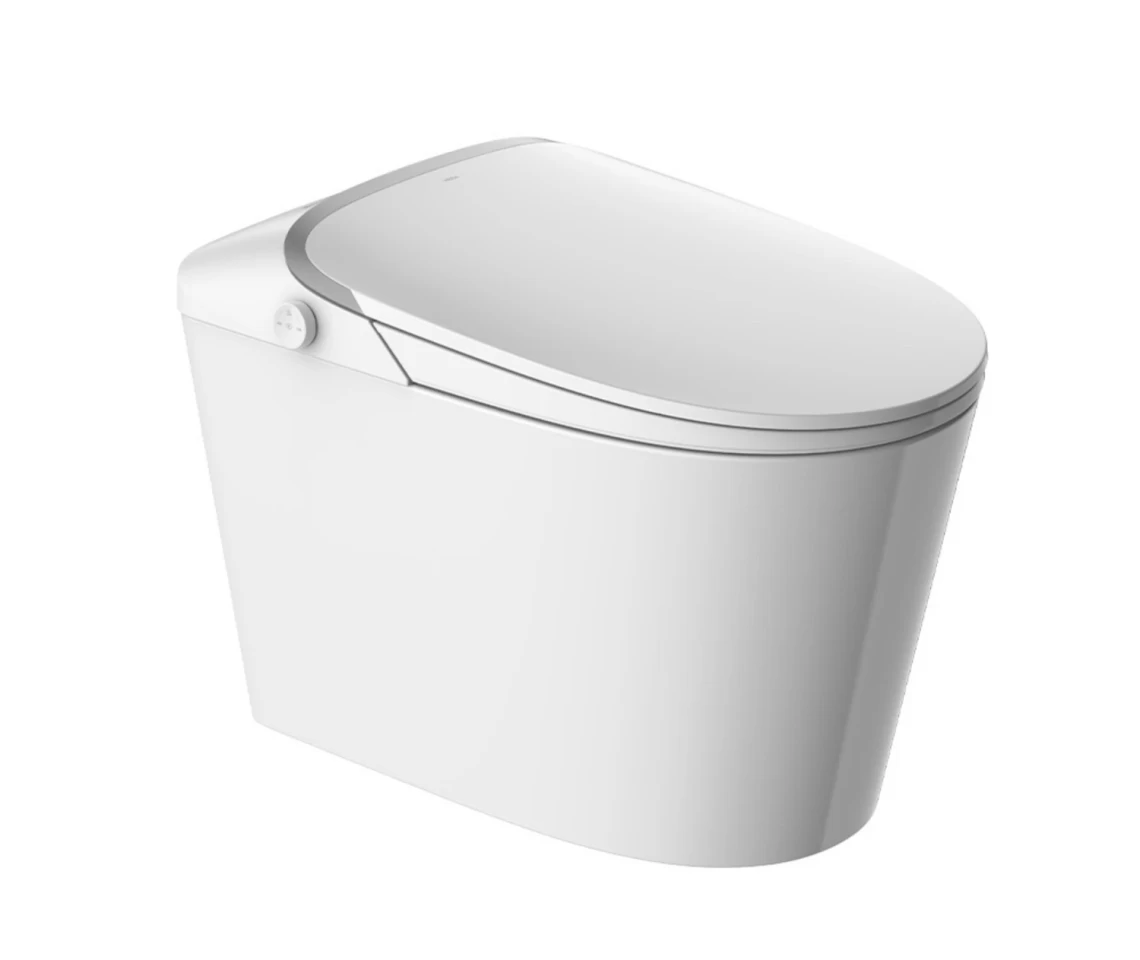 Bàn cầu thông minh HEGII HQ602 – Xả siêu êm 0 áp, Men kháng khuẩn HEGII Water Clean