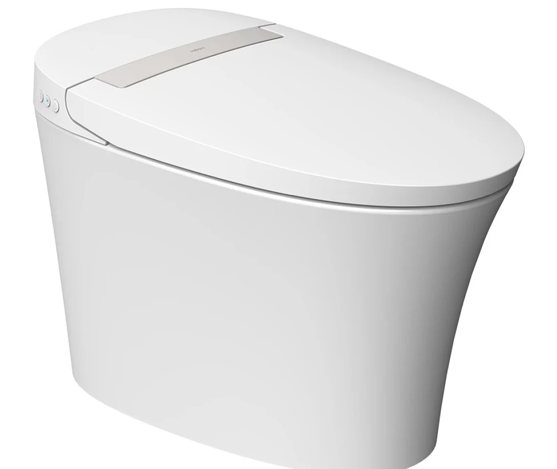 Bàn cầu bán thông minh HEGII HQ551 – Xả EasyFlushing, cảm biến tự động, sưởi ấm bệ ngồi