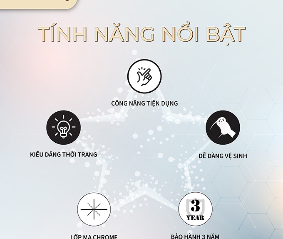 Thanh vịn phòng tắm Basic BP-70322