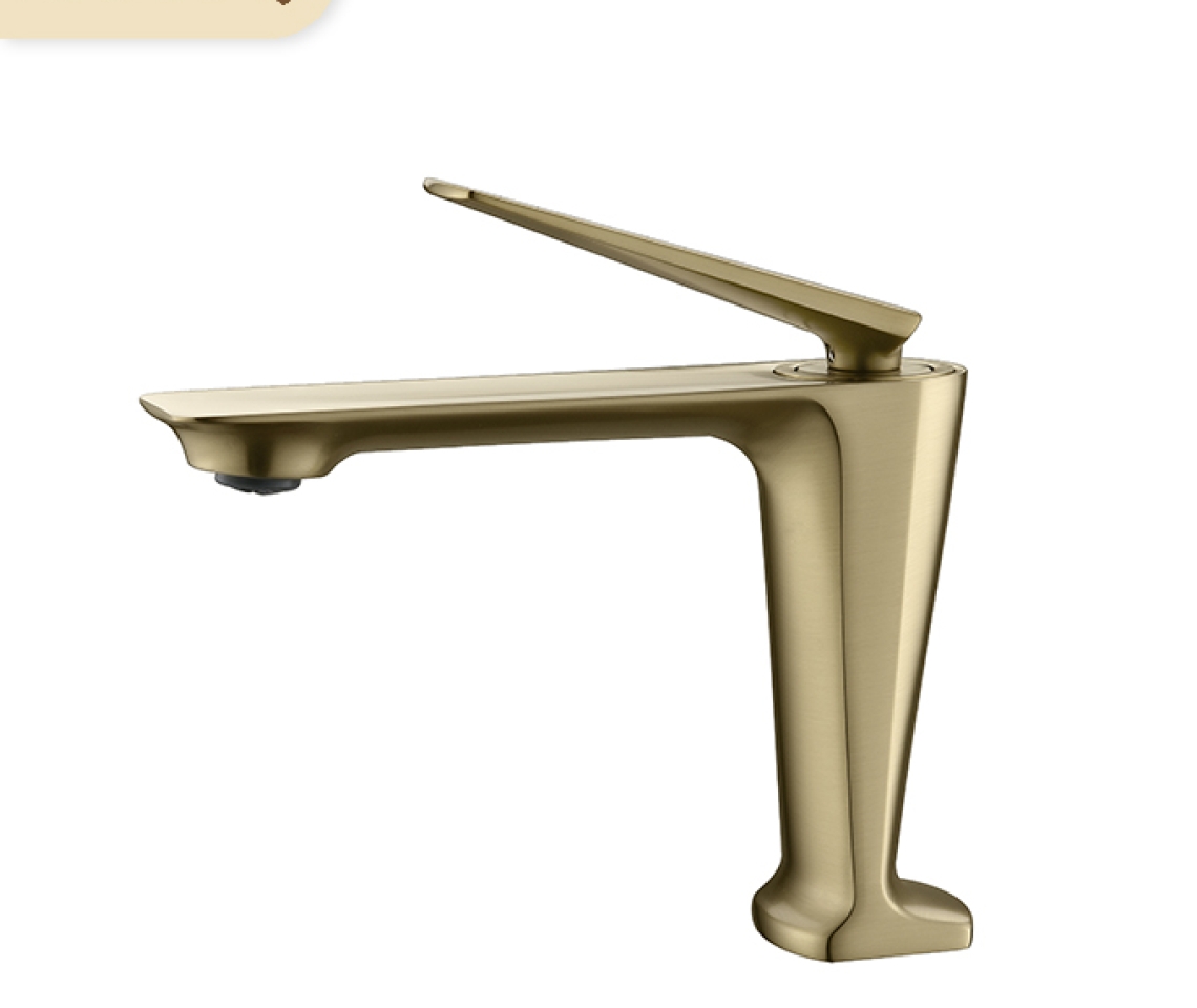 Vòi lavabo nóng lạnh Basic Cavoli-LG màu PVD Gold